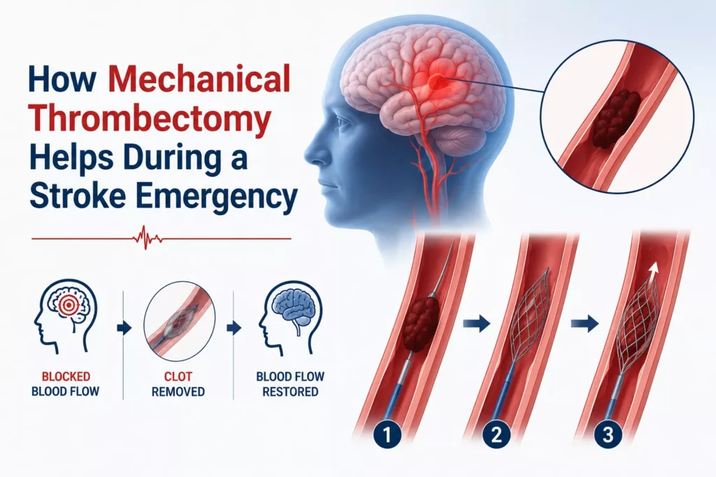 How Mechanical Thrombectomy Helps During a Stroke Emergency 